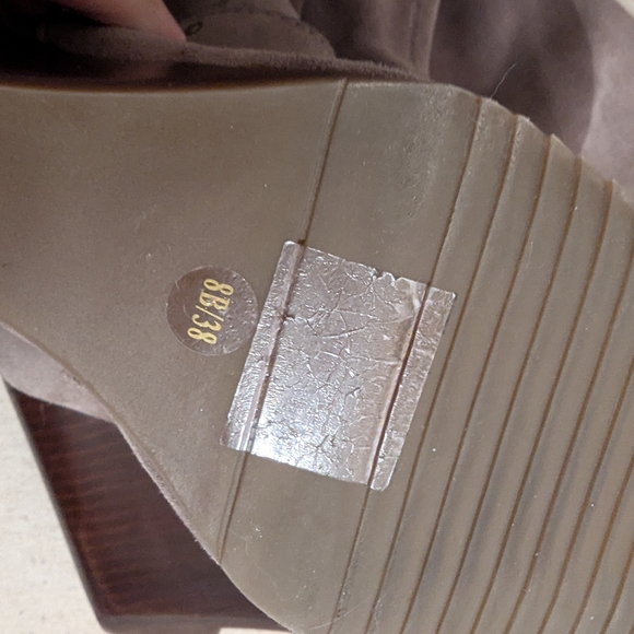 Sole Society Wedge Boots in Taupe - Picture 9 of 9